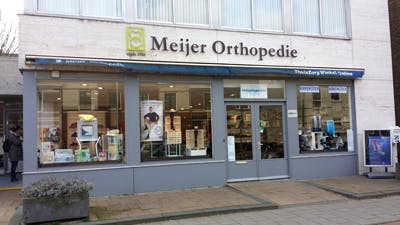 Locatie van de winkel van Thuiszorgwinkelonline Meijer Orthopedie in Bussum in Nederland
