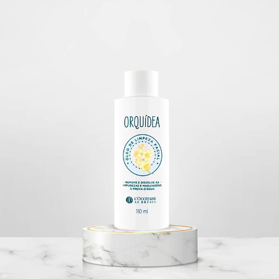 Óleo de Limpeza Facial Orquídea 110ml