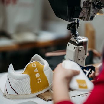 Manufacturing of eco friendly sneakers