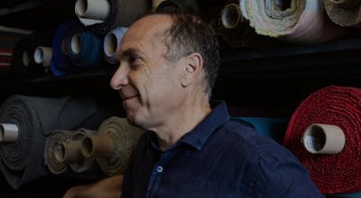 Rencontre : Pierre et les tissages de laine recyclée