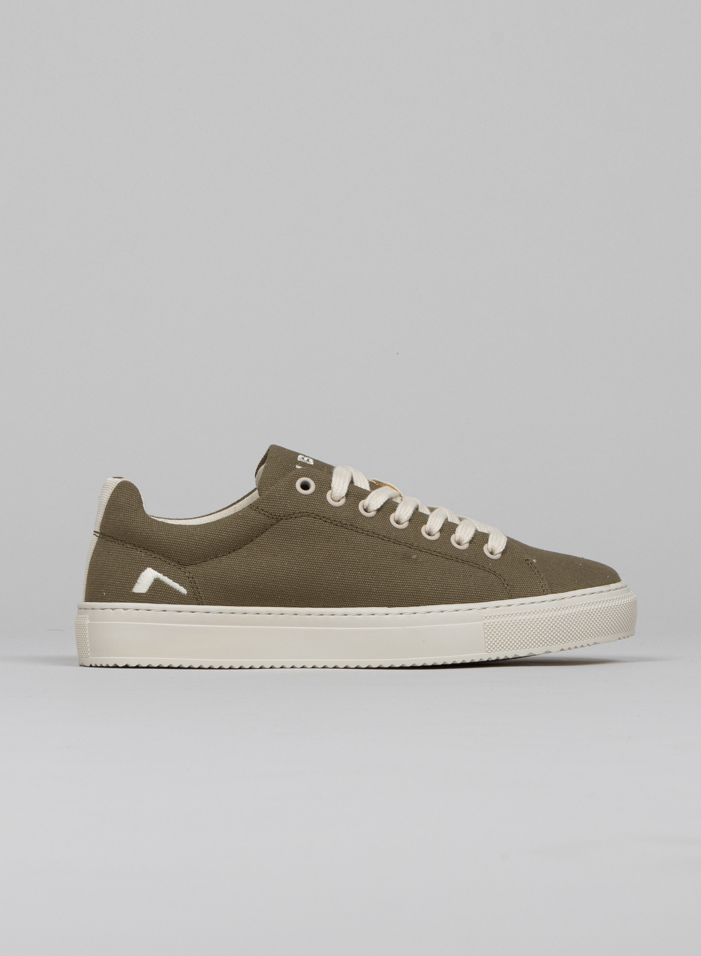 Basket Koto femme kaki en coton recyclé