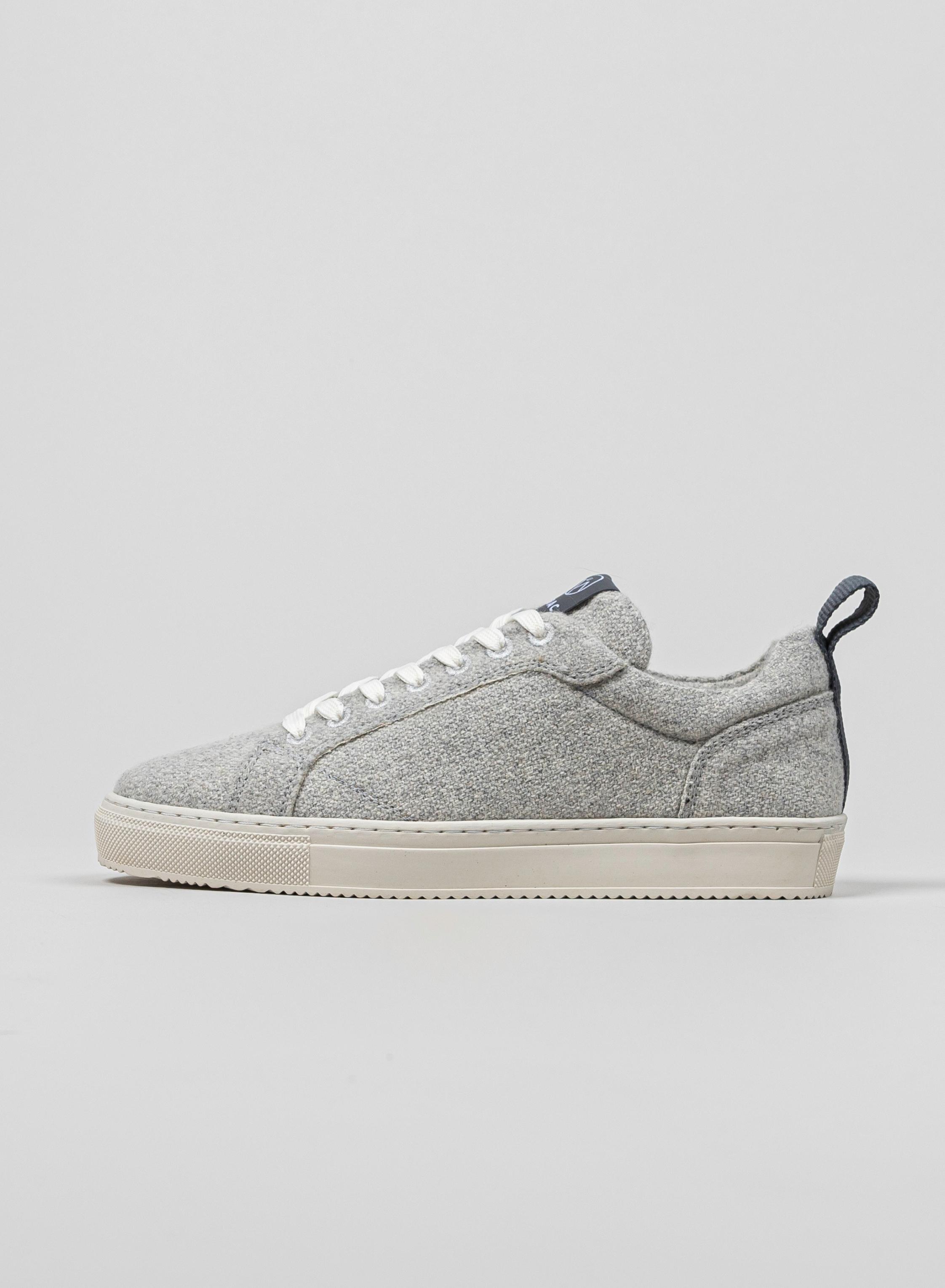 Terra 2 women's sneaker Gris Polaire in recycled wool