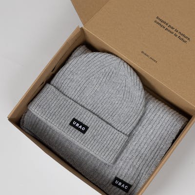 recycled wool sock Batz 2 made in france