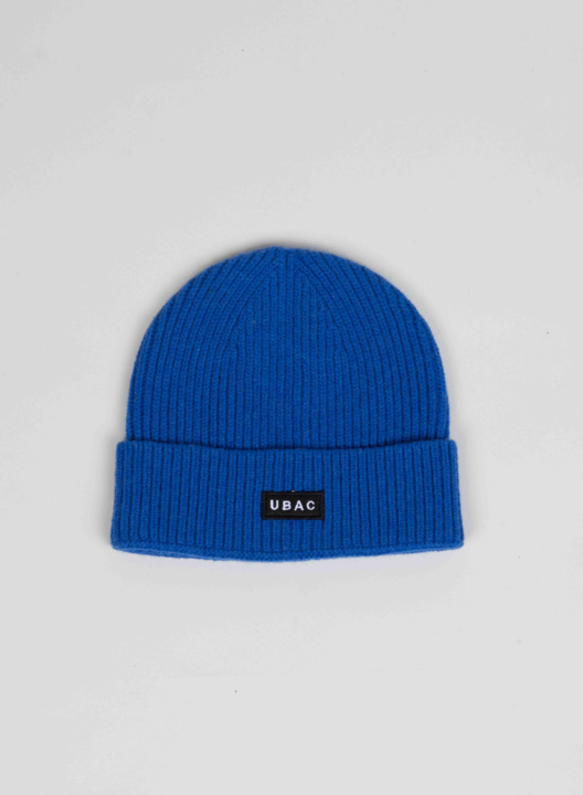 Bonnet Phoenix Bleu en laine recyclée