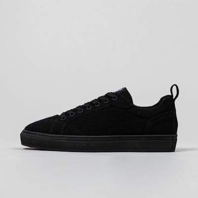 Basket Terra 2 femme Noir Nuit en laine recyclée