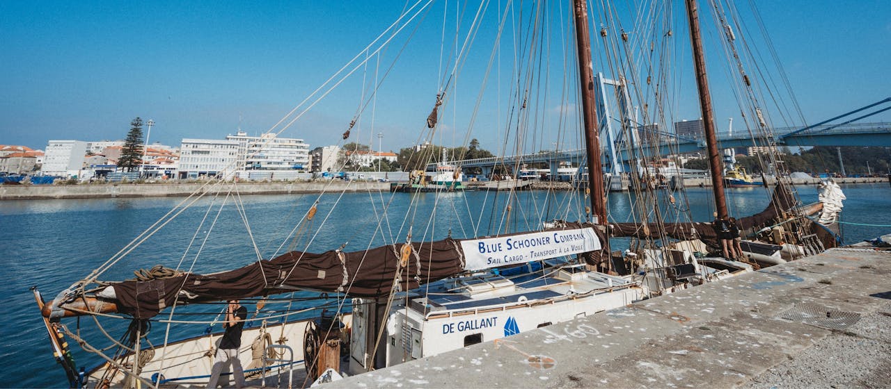 Le voilier Gallant au Port de Porto
