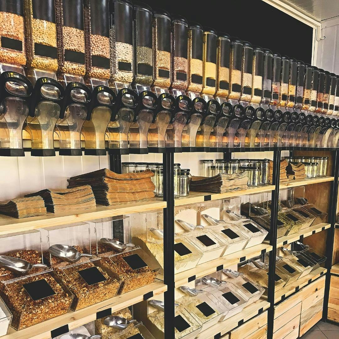 Rayon de produits en vrac
