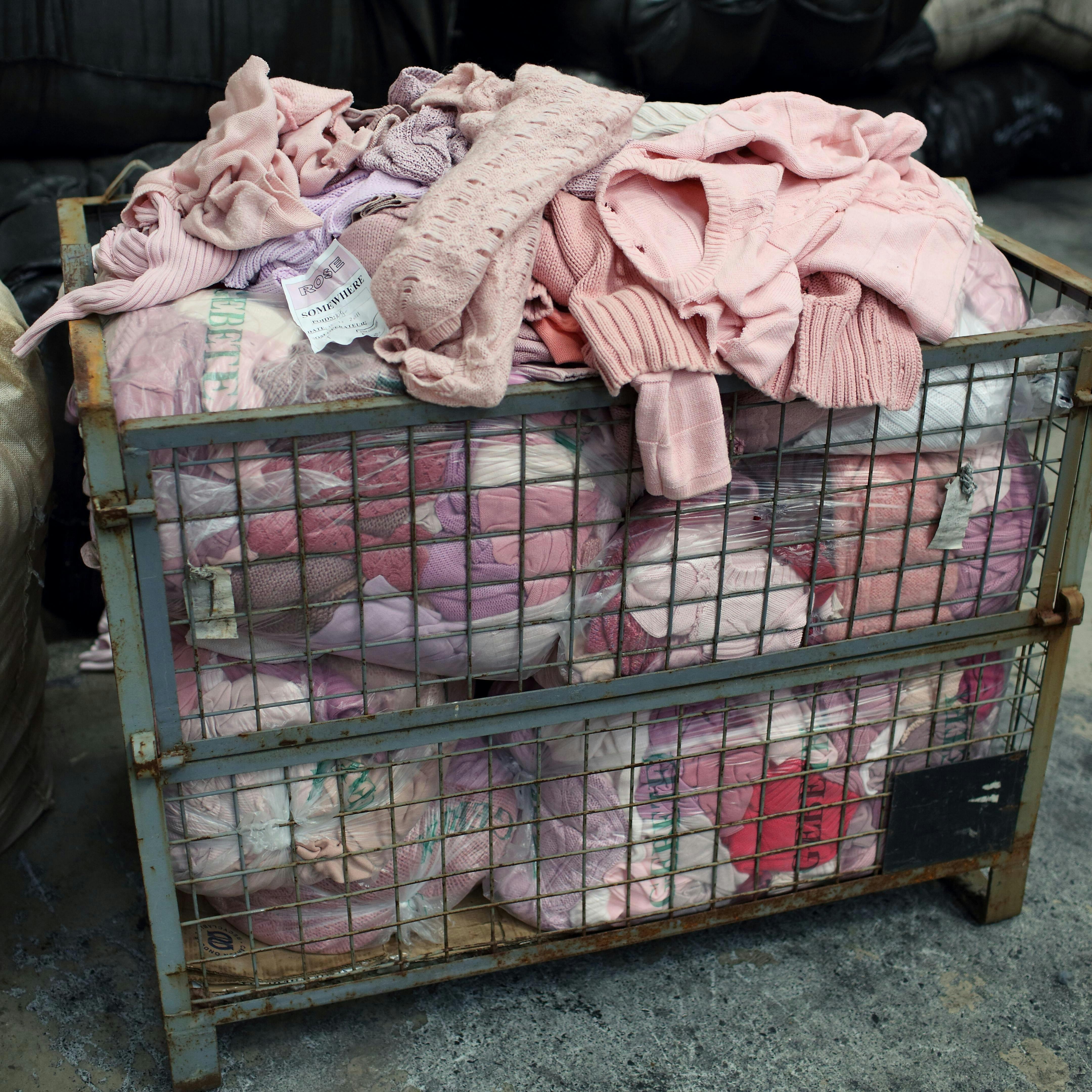 Pulls prêts à être recyclés