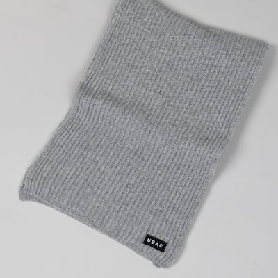 Scarf Gris in recycled wool