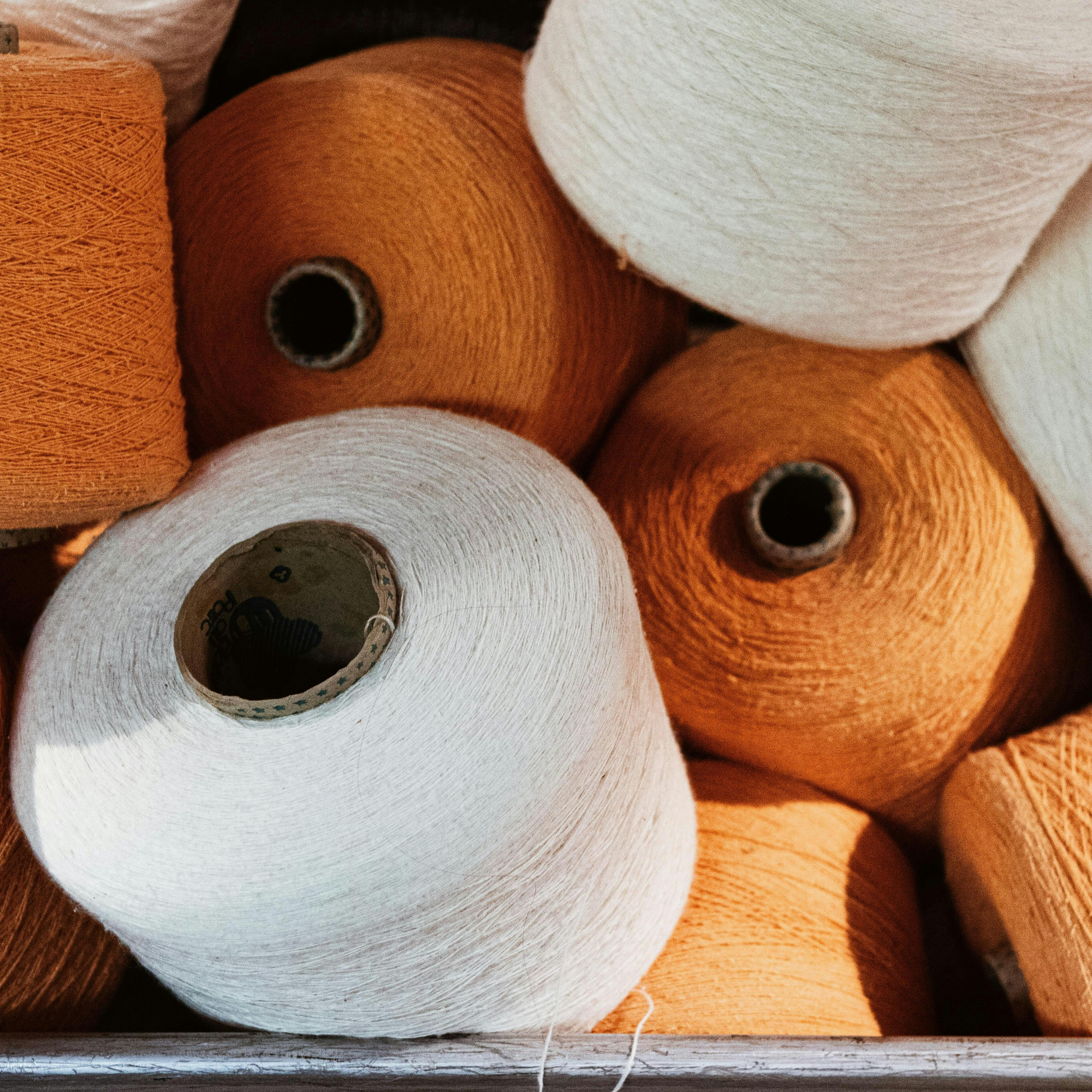 Fil de laine recyclée
