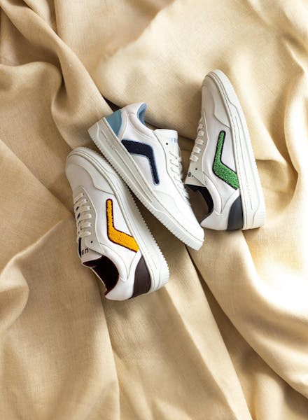 Eco friendly linen sneakers