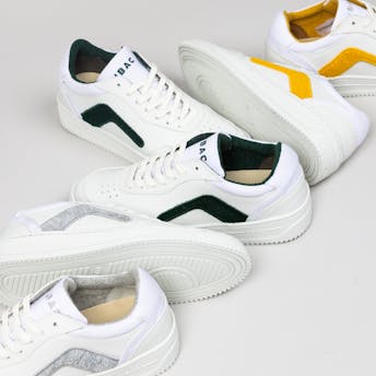 Collection de baskets en caoutchouc recyclé AXOLO RSKIN