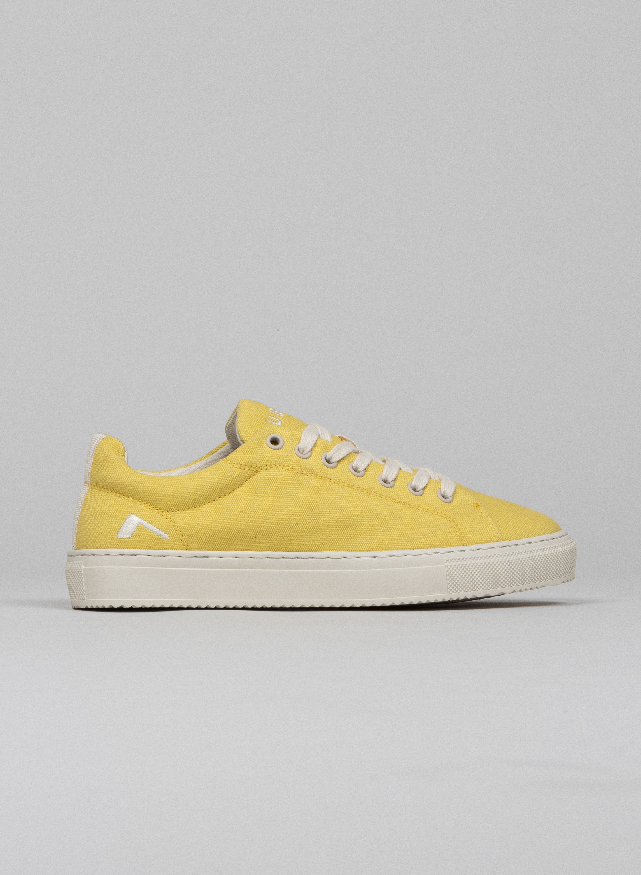 Basket Koto femme jaune en coton recyclé