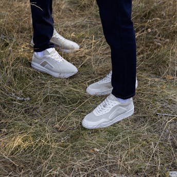 Utiliser du tissu 100% français pour des baskets ? La collection Mesclat