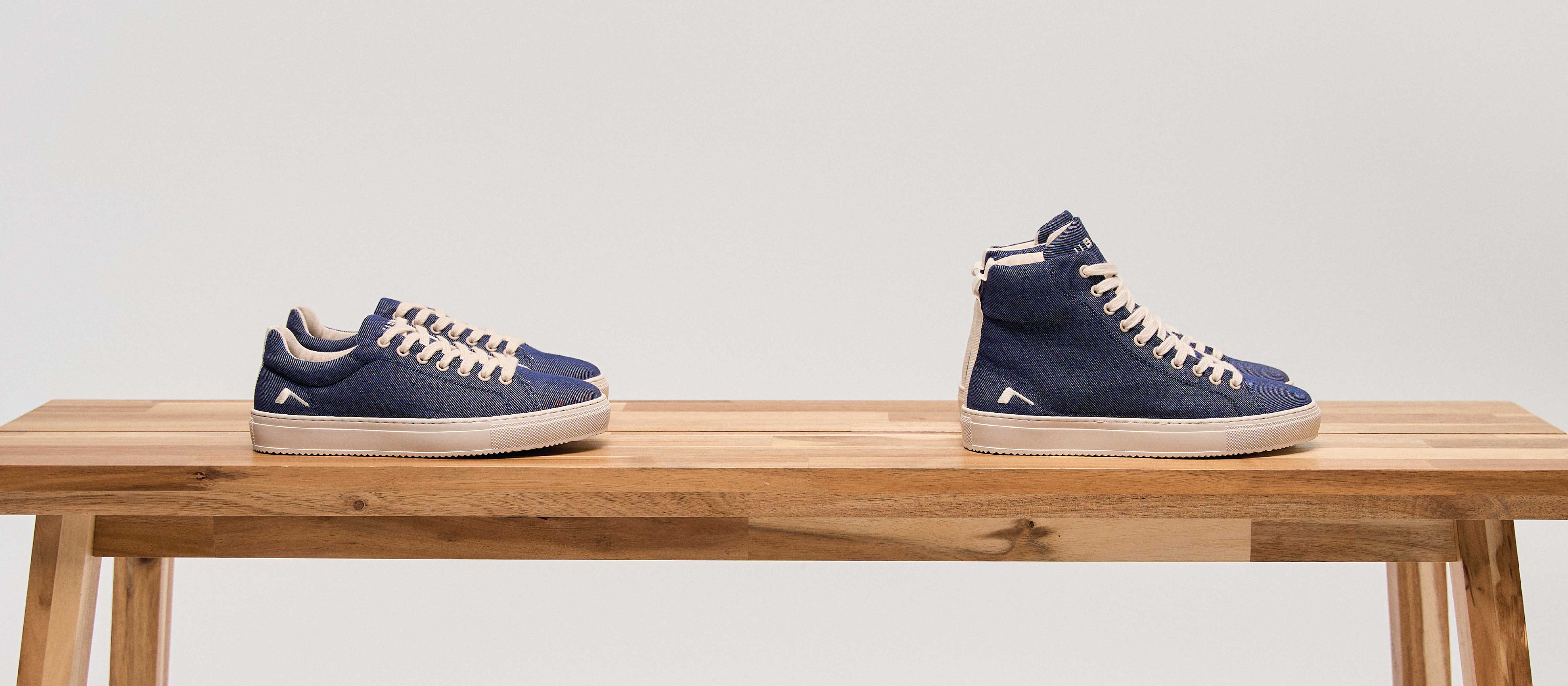 Denim recyclé : comment un jean usé devient une paire de baskets ?