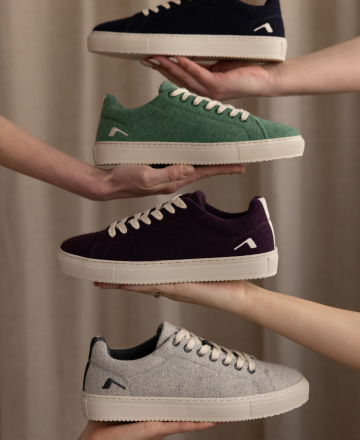 Basket Terra 2 homme  en laine recyclée