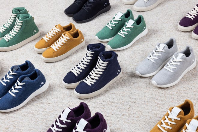 Vente écoresponsable de basket en laine recyclée pour homme. - Basket Terra 2 homme  en laine recyclée