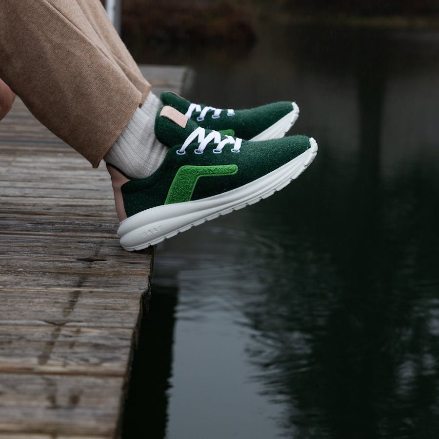 Sneakers Eco-Responsables VOLKAN Laine Recyclée Femme UBAC