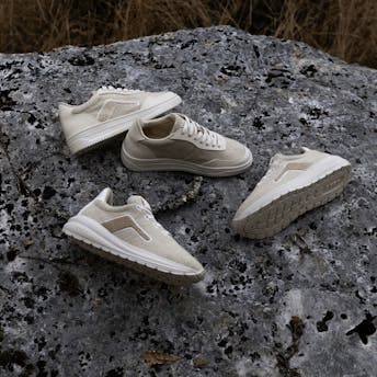 Utiliser du tissu 100% français pour des baskets ? La collection Mesclat