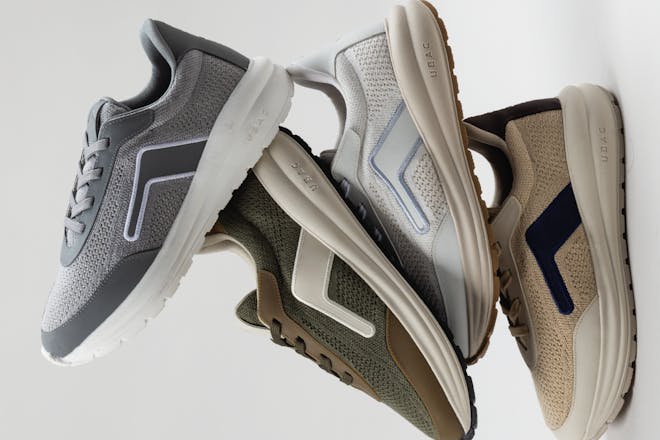 Vente écoresponsable de basket en laine recyclée pour femme. - Sneaker vegan éco-resposable : Volkan Knit
