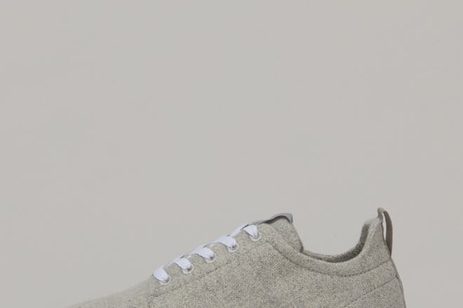 Basket éco-responsables femme en soldes - Basket Terra femme  en laine recyclée