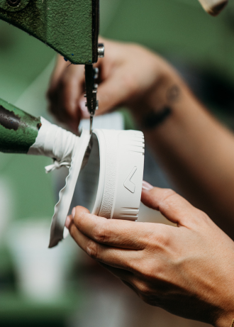 Semelle en caoutchouc recyclé