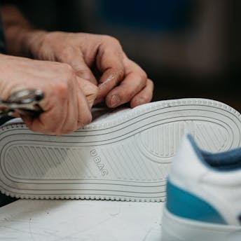 Fabrication de la Basket éco-responsable AXOLO LIN