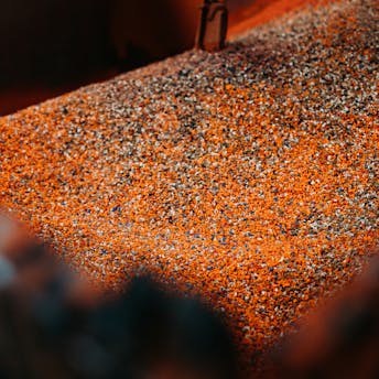 Granules de caoutchouc recyclé