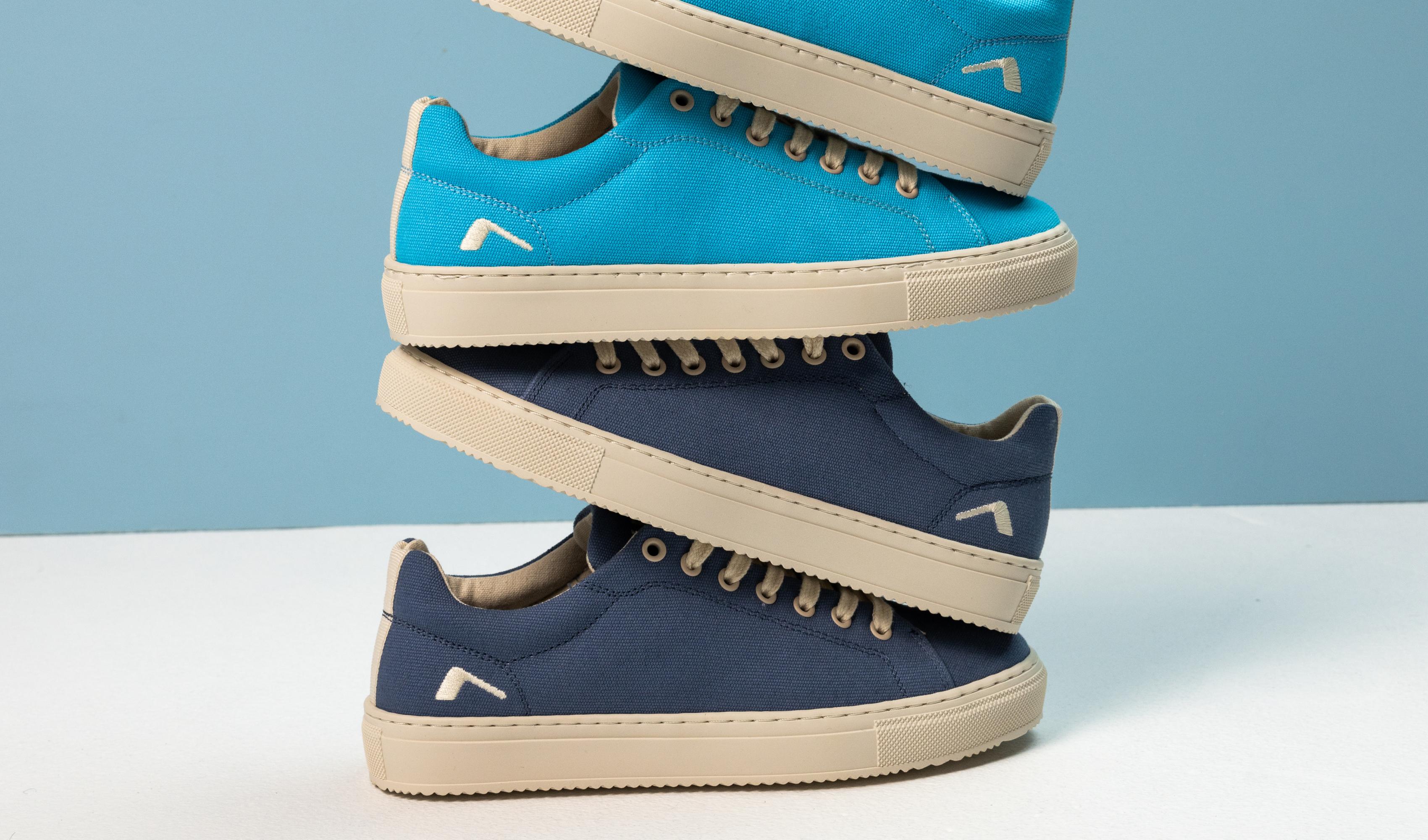 Eco-responsible sale of recycled wool sneakers for men. - Basket Koto femme  en coton recyclé