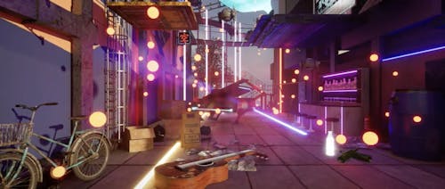 The vertical music bar