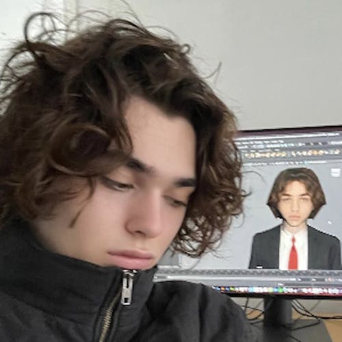 Portrait of student: Rayce Alijah Aaronson