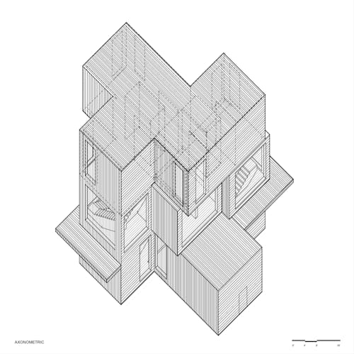 Knotted Relations Axonometric