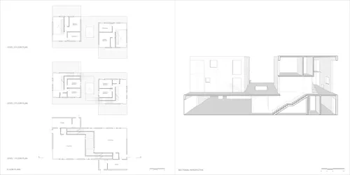 The Knot House (Plan and Section)