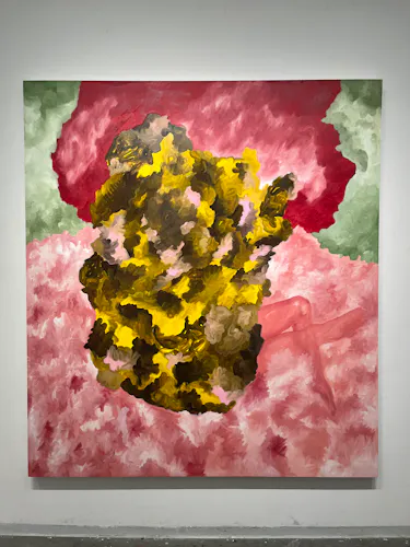 Suffocation, Oil on Canvas 72” x 84” 2025