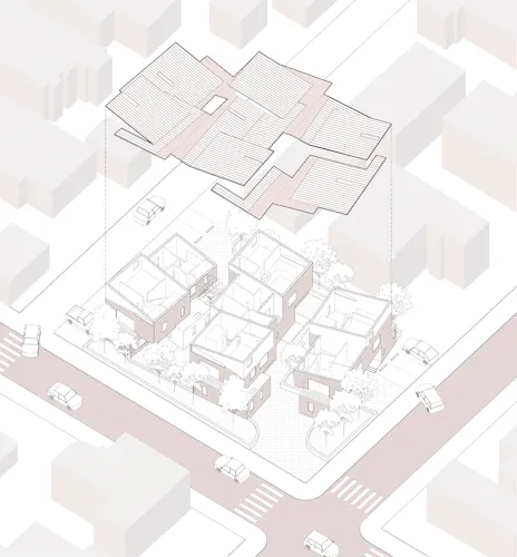 "Under One Roof", housing studio led by Garrett Ricciardi