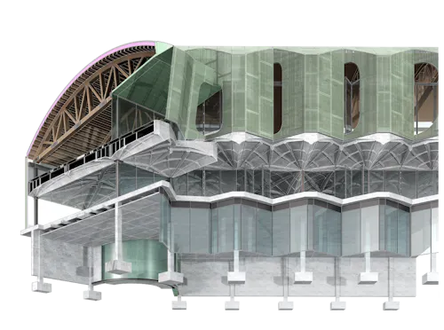 Funicular Floor's & Bowstring Roof's
