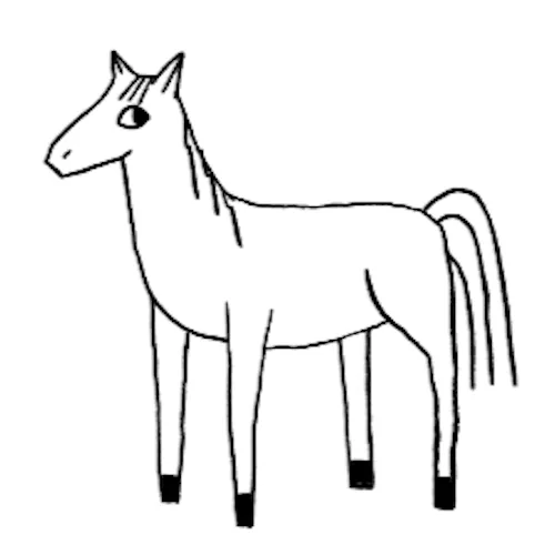 A video game about being a horse and beingn exiled from horse society.