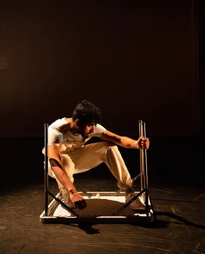 Portrait of student: Abhishek Krishnan
