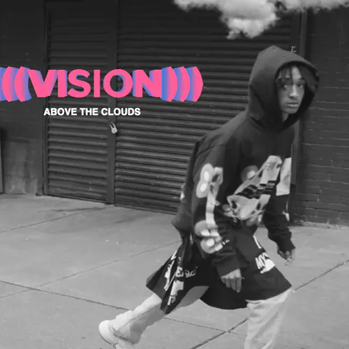 This is a magazine called Vision Above The Clouds centered around Makeda's experience growing up as a lost Black girl in Los Angeles.