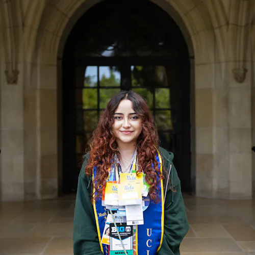 Portrait of student: Darlene Sanzon