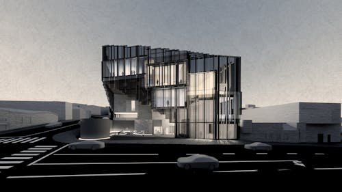 Nighttime Front Perspective (Project: Sunset Pixel)