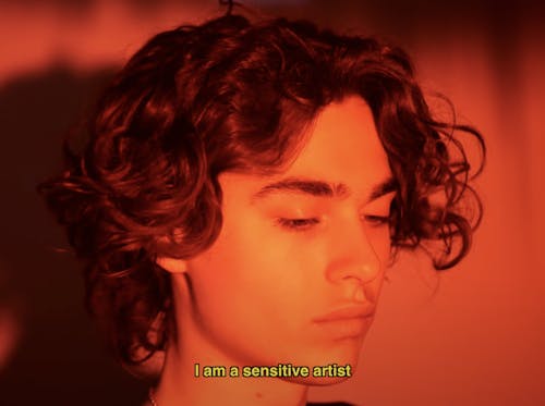 sensitive artist