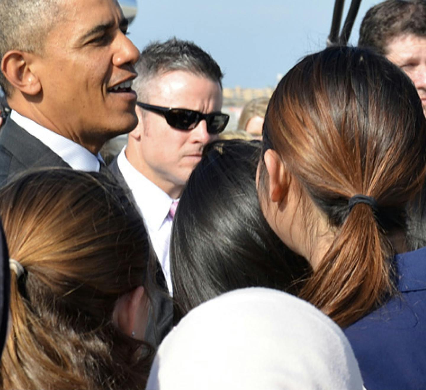 UCLA students meet President Obama