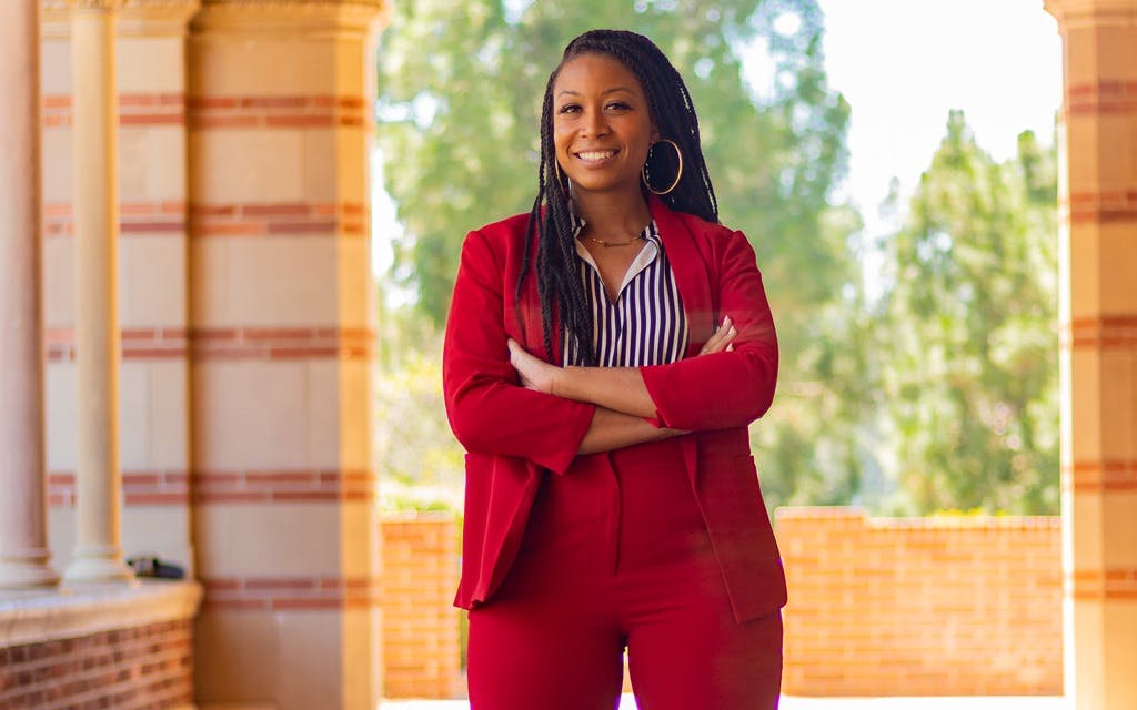 Brianna Harvey at UCLA