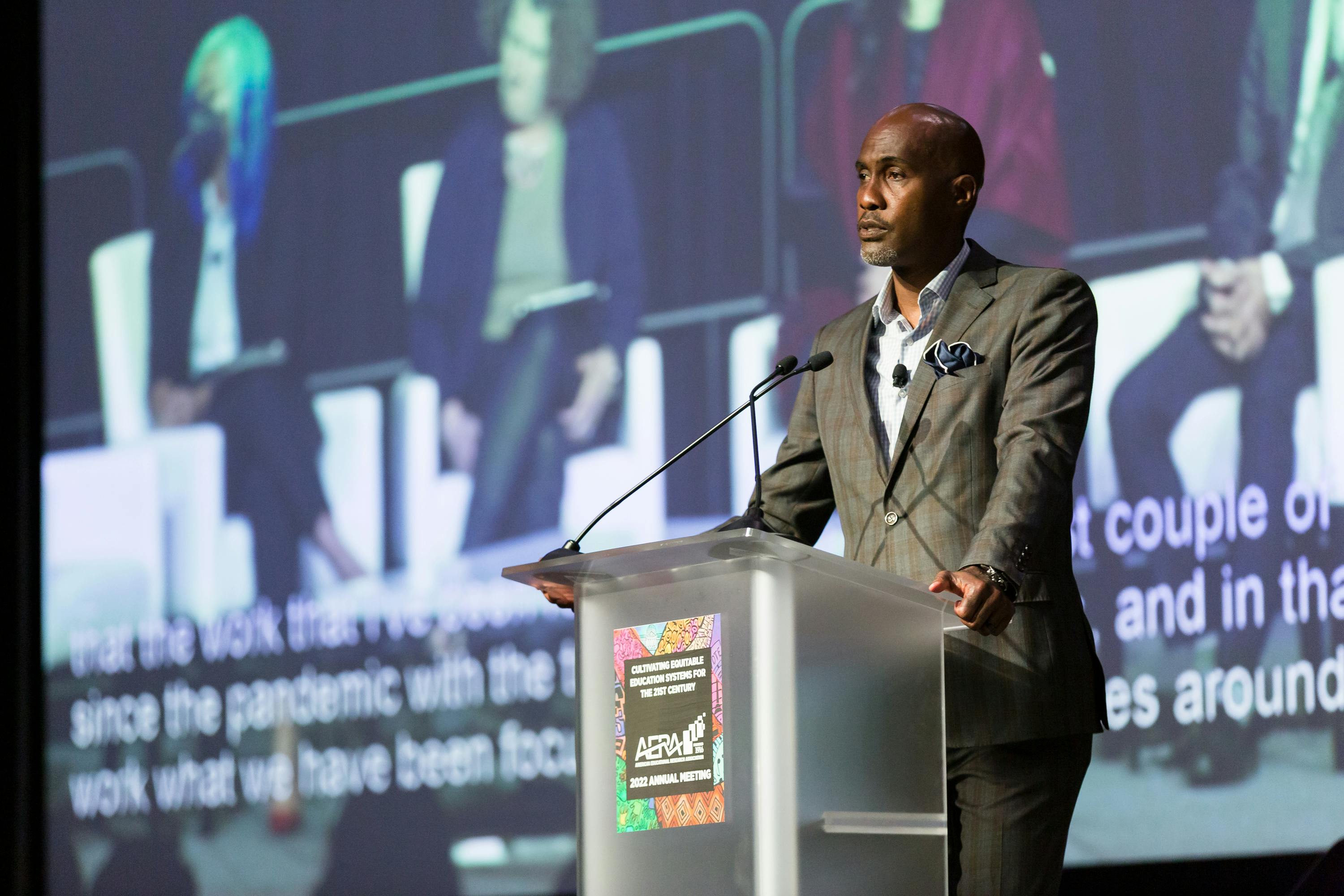 Tyrone Howard Kicks Off 2022 AERA Annual Meeting