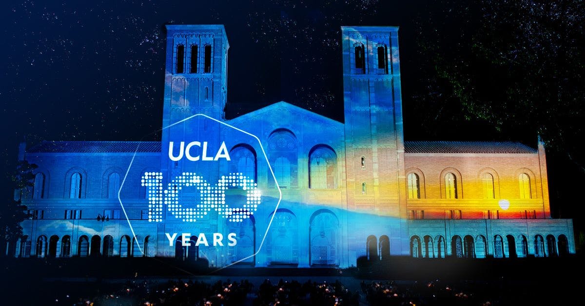 UCLA Centennial Year Launch Alumni Day, TEDxUCLA, Projection Show