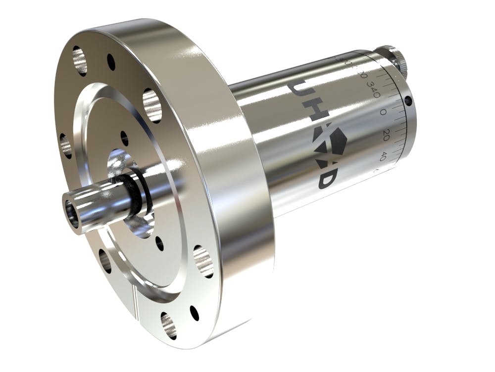 Magidrive rotary feedthroughs for low-to-medium torque applications.