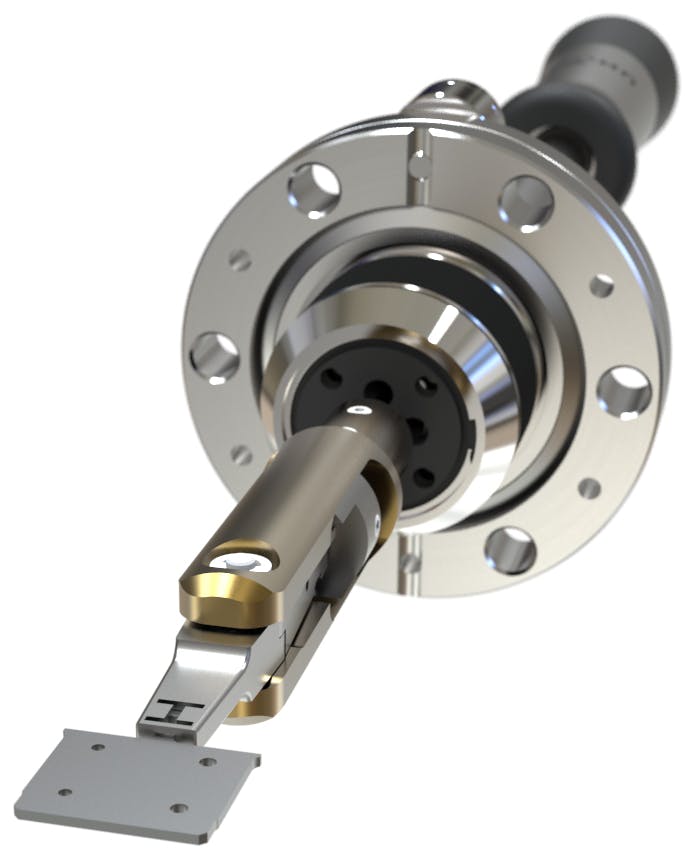 Wobble stick with high-power magnetic coupling technology.