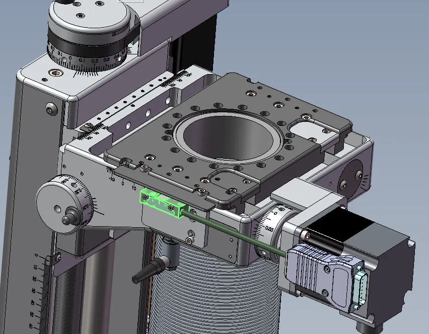 Drawing of an encoder used on a TTX