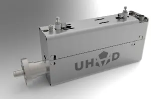 Motorised UHV linear actuator designed for precision positioning and automated motion control in ultra-high vacuum applications.